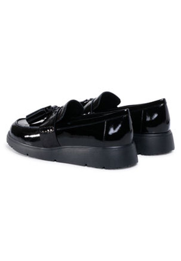 Geox Lordsy D Arlara A D04LCA 00067 C9999 Czarny. Kolor: czarny. Materiał: skóra