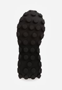 Born2be - Ciemnobrązowe Sneakersy z Zamszu Naturalnego z Perforacją na Grubej Podeszwie Cezarisse. Kolor: brązowy. Materiał: zamsz #2