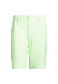 Adidas - Ultimate365 8.5-Inch Golf Shorts. Kolor: zielony. Materiał: materiał. Sport: golf