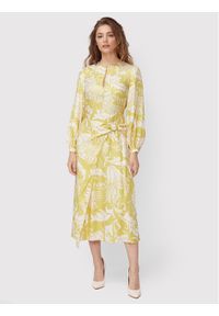 Ted Baker Sukienka koktajlowa Saraiy 261810 Żółty Regular Fit. Kolor: żółty. Materiał: wiskoza. Styl: wizytowy #1