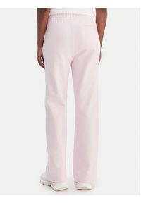 Calvin Klein Jeans Spodnie dresowe Archive Logo LV047B240G Różowy Regular Fit. Kolor: różowy. Materiał: bawełna #2