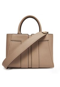 Elisabetta Franchi Torebka BS05A51E2 Beżowy. Kolor: beżowy. Materiał: skórzane #6