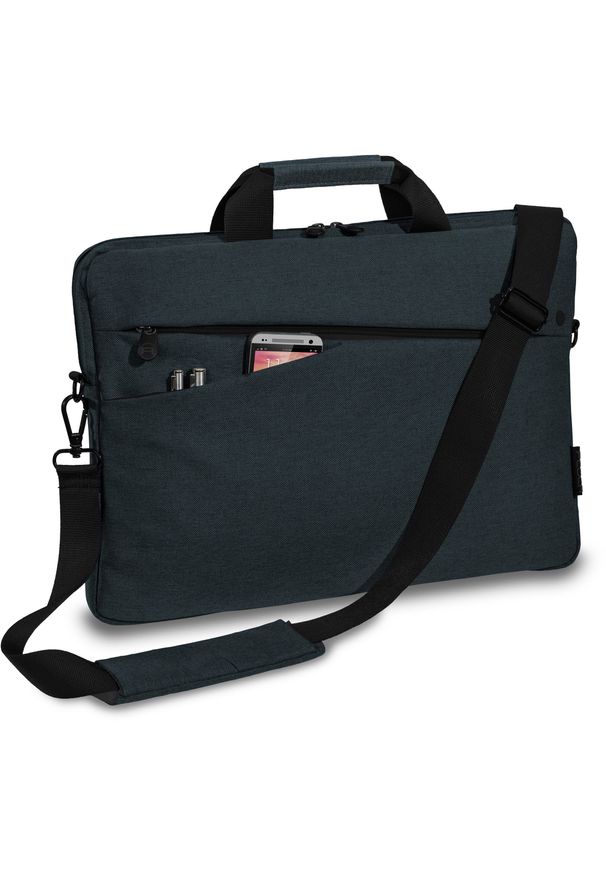 Torba Pedea PEDEA Notebooktasche "Fashion" bis 15,6" (39,6cm) anthraz/schw