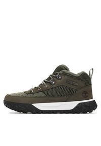 Timberland Trzewiki Gs Motion 6 Lthr Super Ox TB0A67RMA581 Zielony. Kolor: zielony. Materiał: skóra #4