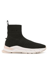 Calvin Klein Sneakersy Knit Sock Boot HW0HW01539 Czarny. Kolor: czarny. Materiał: materiał #1