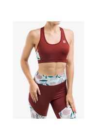 OCUN - Stanik sportowy Ocun Misty Bra. Kolor: czerwony
