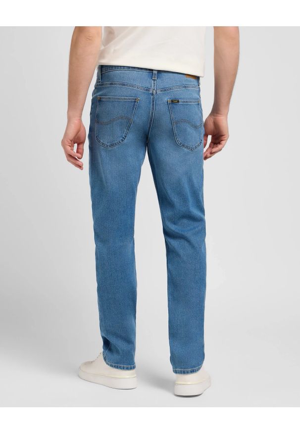 Lee - MESKIE SPODNIE LEE BROOKLYN STRAIGHT BALEIGH 112372639