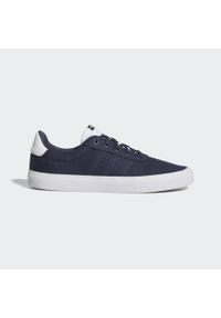 Adidas - Vulc Raid3r Skateboarding Shoes. Kolor: niebieski, wielokolorowy, biały. Materiał: materiał. Sport: skateboard