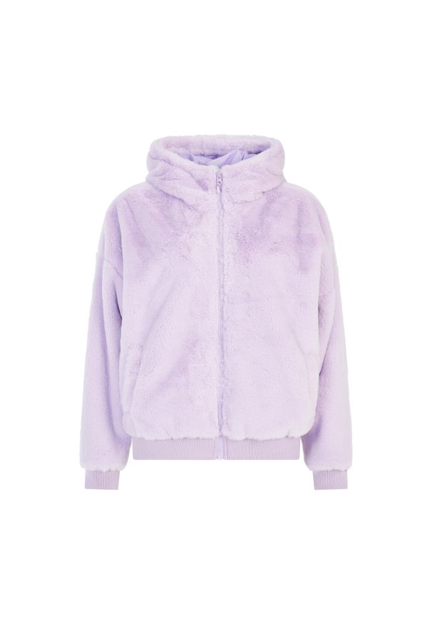 Bluza damska z kapturem Protest Golly Outdoor. Typ kołnierza: kaptur. Kolor: fioletowy. Sport: outdoor