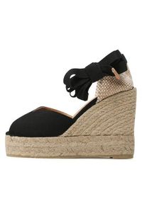 Castañer Espadryle Bilina/8ED/001 Czarny. Kolor: czarny. Materiał: materiał