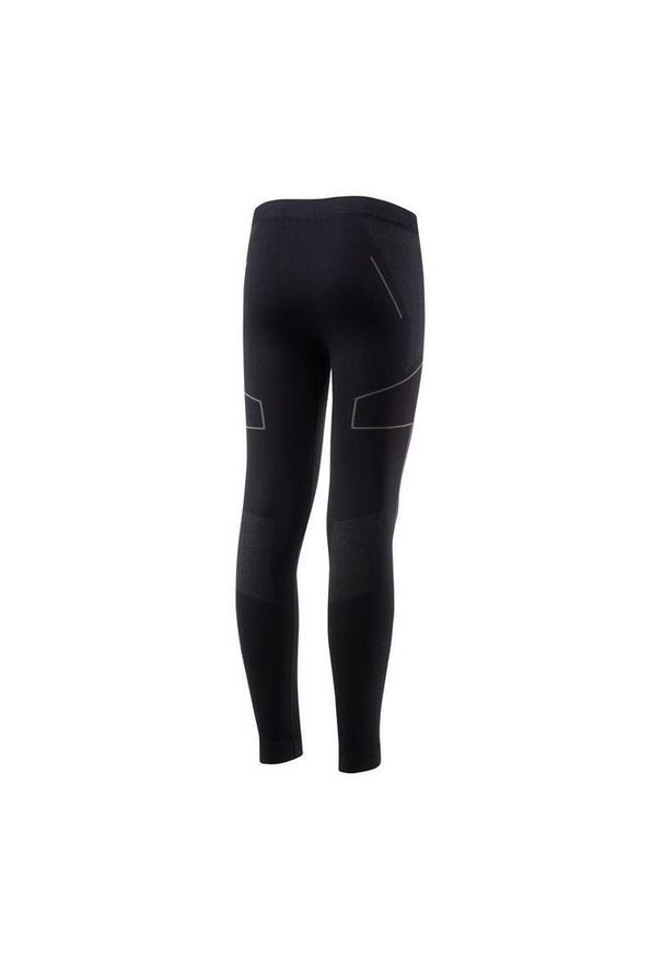 Brubeck - Leginsy Dziecięce Thermo Junior Le13540-Black-Graphite 146_140_146. Kolor: czarny. Sezon: lato. Sport: turystyka piesza