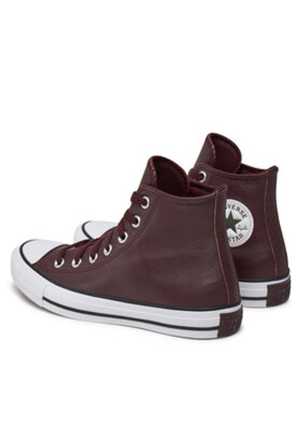 Converse Trampki Chuck Taylor All Star A09480C 508 Bordowy. Kolor: czerwony. Materiał: materiał