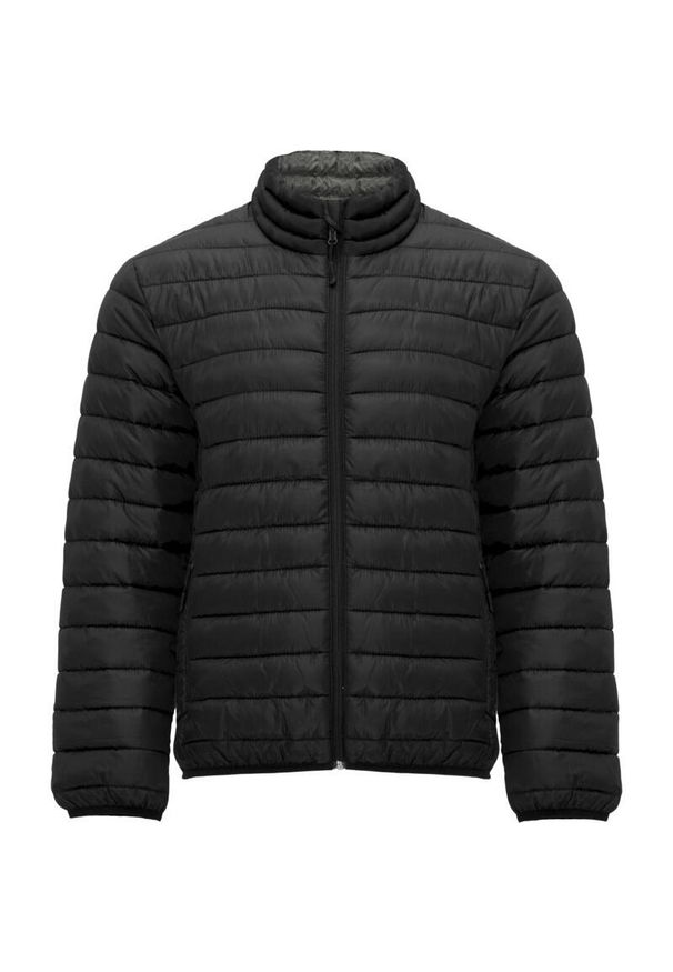 ROLY - Męska Kurtka Ocieplana Finlandia. Kolor: czarny. Sport: turystyka piesza