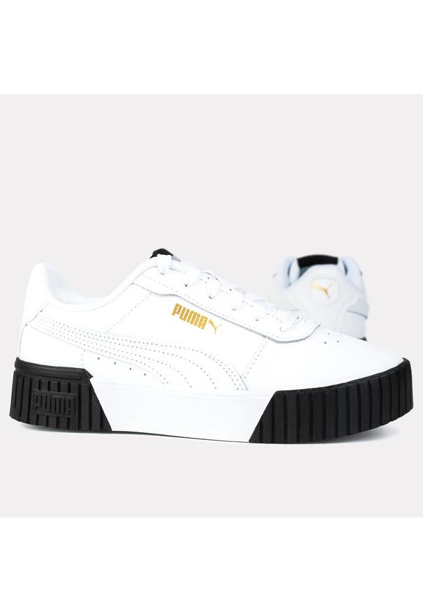 Buty damskie sportowe trampki Puma CARINA. Kolor: biały, wielokolorowy, czarny