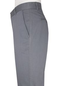 Spodnie Męskie Ravanelli - Slim Fit - Popielate. Kolor: szary. Materiał: bawełna, poliester #3