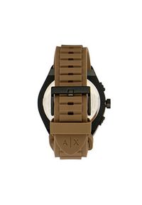 Armani Exchange Zegarek Sync AX4293 Brązowy. Kolor: brązowy. Materiał: syntetyk #2