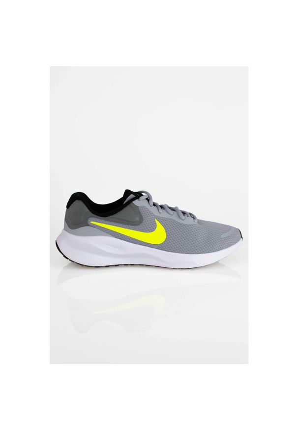 Buty Męskie Sportowe Nike Revolution 7. Okazja: na co dzień. Kolor: szary. Model: Nike Revolution. Sport: fitness