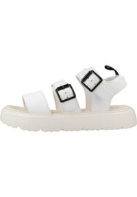 Sandały Geox Model J Sandal Kodette Gir Kolor Biały. Kolor: biały. Materiał: syntetyk. Sezon: lato