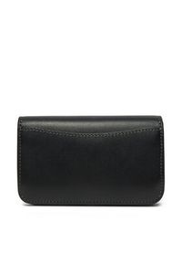 Coach Portfel damski CR990 Czarny. Kolor: czarny. Materiał: skóra