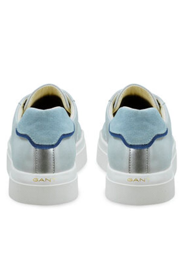 GANT - Gant Sneakersy 30531832 Srebrny. Kolor: srebrny. Materiał: skóra