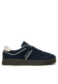 Tommy Jeans Sneakersy The Greenwich Suede EM0EM01516 Granatowy. Kolor: niebieski. Materiał: skóra, zamsz #1