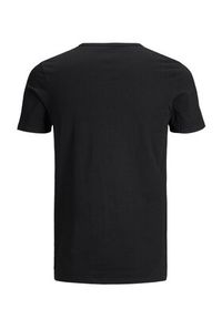 Jack & Jones - Jack&Jones Komplet 2 t-shirtów Basic 12133914 Czarny Slim Fit. Kolor: czarny. Materiał: bawełna