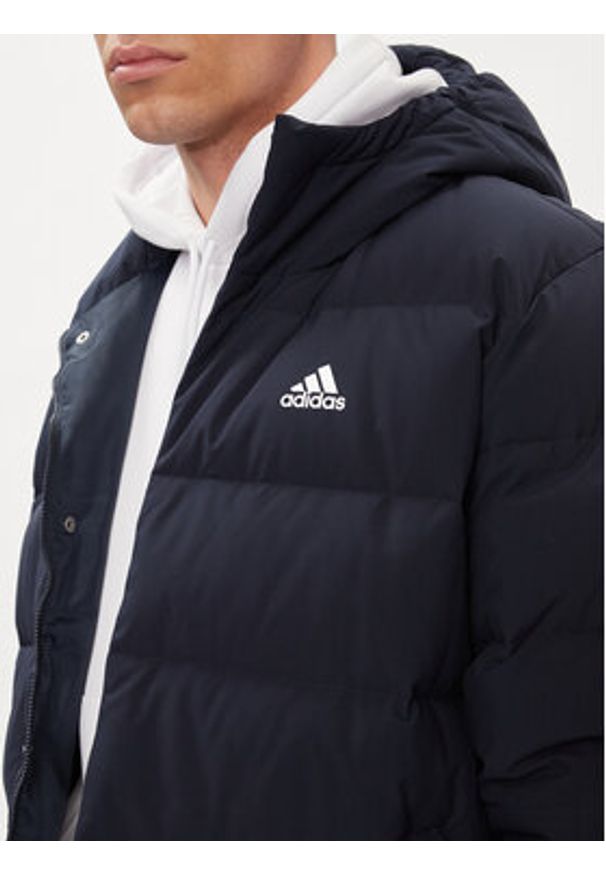 Adidas - adidas Kurtka puchowa Helionic HG8750 Granatowy Regular Fit. Kolor: niebieski. Materiał: syntetyk. Sezon: zima