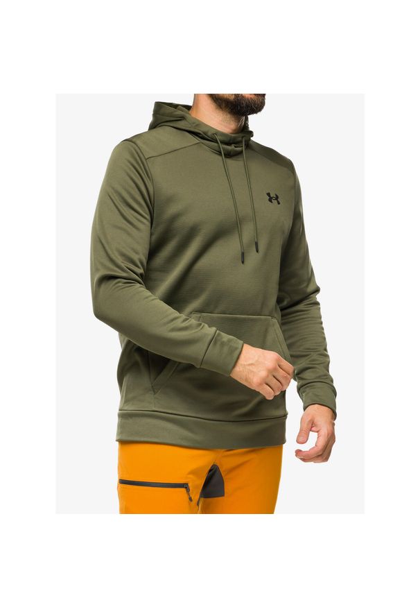 Bluza z kapturem męska Under Armour UA Armour Fleece Hoodie. Typ kołnierza: kaptur. Kolor: zielony