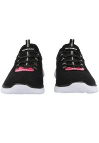 skechers - Buty do biegania damskie Skechers Sneaker Summits. Zapięcie: sznurówki. Kolor: czarny. Materiał: syntetyk, tkanina, materiał. Szerokość cholewki: normalna