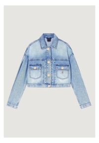 Armani Exchange Kurtka jeansowa XW002260 AF21338 MB001 Niebieski Regular Fit. Kolor: niebieski. Materiał: bawełna #1