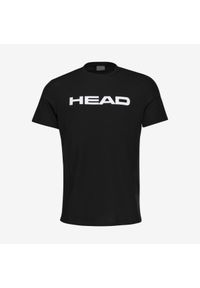 Head - Koszulka z krótkim rękawem męska CLUB BASIC. Kolor: czarny. Materiał: jersey, materiał. Długość rękawa: krótki rękaw. Długość: krótkie