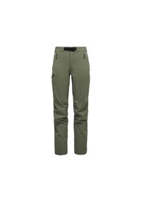 Spodnie damskie Black Diamond Alpine. Kolor: czarny, wielokolorowy, zielony. Sezon: zima. Sport: narciarstwo, wspinaczka #1