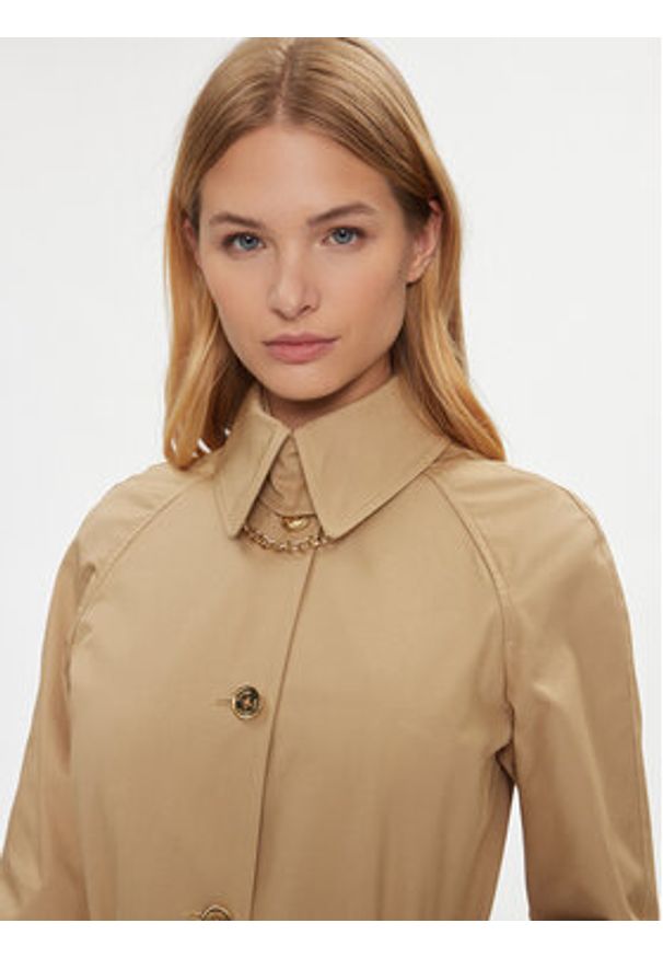 MICHAEL Michael Kors Trencz MS320ARDTY Beżowy Regular Fit. Kolor: beżowy. Materiał: bawełna