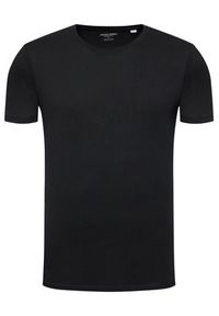 Jack & Jones - Jack&Jones T-Shirt Orrganic Basic 12156101 Czarny Slim Fit. Kolor: czarny. Materiał: bawełna