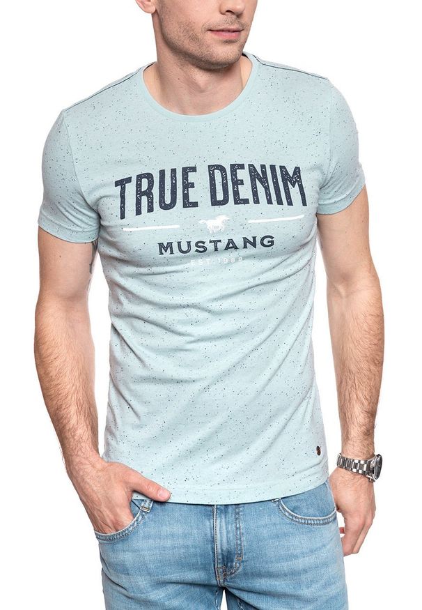 Mustang - MUSTANG Aaron C Print 1009047 5062. Wzór: nadruk