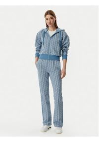 Lacoste Bluza SF7606 Niebieski Regular Fit. Kolor: niebieski. Materiał: syntetyk #3