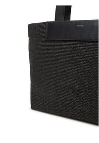 Calvin Klein Torebka Ck Raffia Large Shopper K60K613025 Czarny. Kolor: czarny