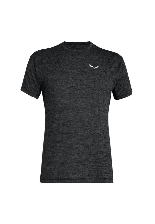 Salewa - Koszulka trekkingowa męska Puez Melange Dry Ss Tee. Kolor: czarny