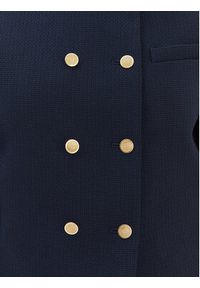 TOMMY HILFIGER - Tommy Hilfiger Kurtka przejściowa WW0WW47792 Granatowy Regular Fit. Kolor: niebieski. Materiał: wełna #4