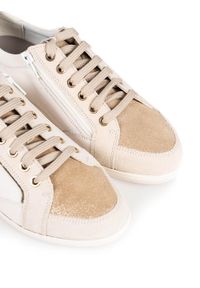 Geox Sneakersy "Myria H" | D0468H 08577 | Myria H | Kobieta | Biały, Beżowy, Złoty. Zapięcie: zamek. Kolor: biały, wielokolorowy, beżowy, złoty. Materiał: skóra ekologiczna #3