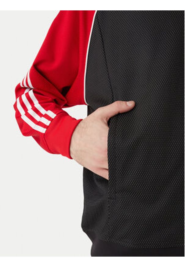 Adidas - adidas Bluza adicolor SST KE0115 Czarny Loose Fit. Kolor: czarny. Materiał: syntetyk