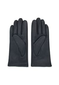 Wittchen - Damskie rękawiczki ze skóry proste czarne. Kolor: czarny. Materiał: skóra. Wzór: aplikacja, gładki. Sezon: lato. Styl: elegancki #4