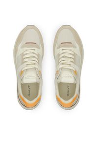 GANT - Gant Sneakersy Jeuton Sneaker 28633493 Beżowy. Kolor: beżowy. Materiał: zamsz, skóra #2