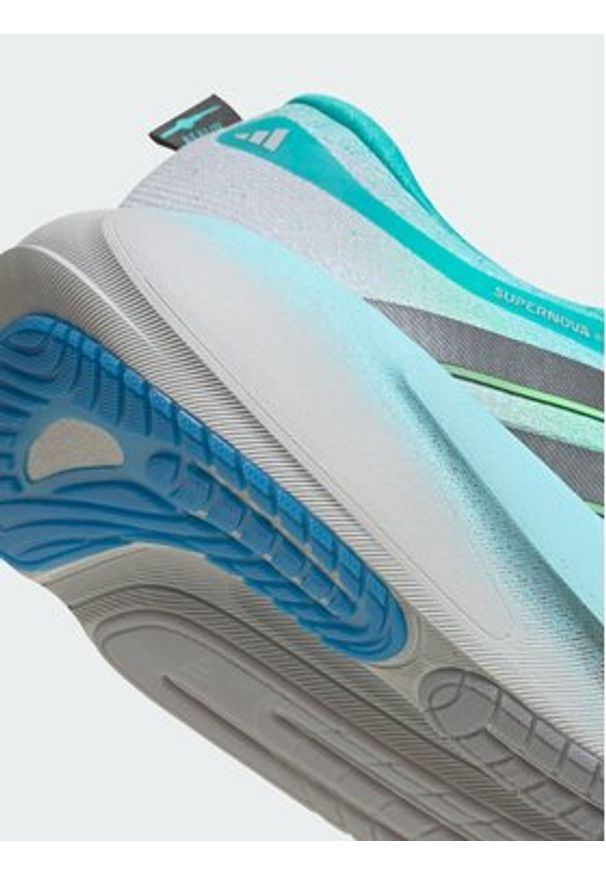 Adidas - adidas Buty do biegania Supernova Rise 3 Szary. Kolor: szary. Materiał: materiał