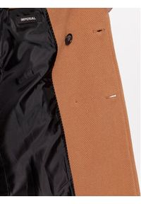 Imperial Płaszcz zimowy K5441K4809 Brązowy Regular Fit. Kolor: brązowy. Materiał: syntetyk. Sezon: zima #3