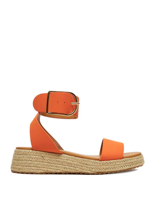 Espadryle DeeZee. Kolor: pomarańczowy