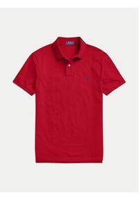 Polo Ralph Lauren Polo Core Replen 710666998 Czerwony Custom Slim Fit. Typ kołnierza: polo. Kolor: czerwony. Materiał: bawełna #3