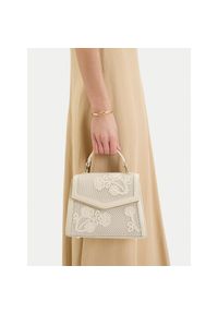 Torebka Nine West. Kolor: beżowy. Styl: street #1