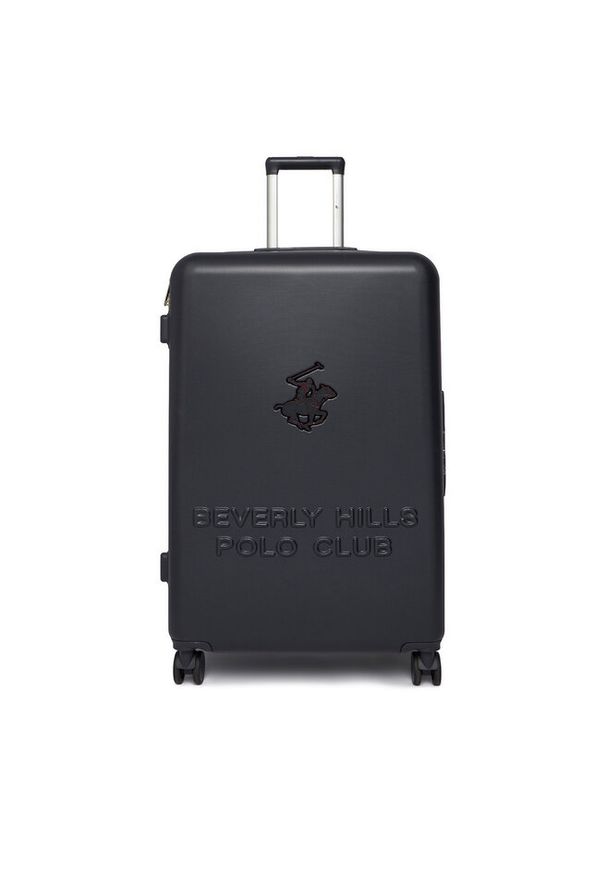 Walizka duża Beverly Hills Polo Club. Kolor: niebieski