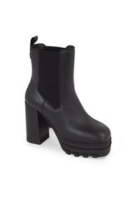 Tommy Jeans Botki Tjw High Heel Chelsea EN0EN02306 Czarny. Kolor: czarny. Materiał: skóra #3